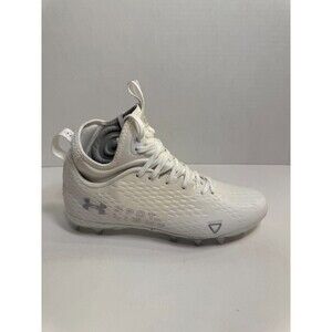 096 Under Armour Spotlight Lux MC 2.0 Football Cleats White-US 9 Mens
